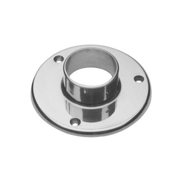 Lavi Industries Lavi Industries, Flange, Floor, for 2" Tubing, Polished Stainless Steel 40-532/2 - main